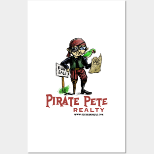 Pirate Pete Realty Posters and Art